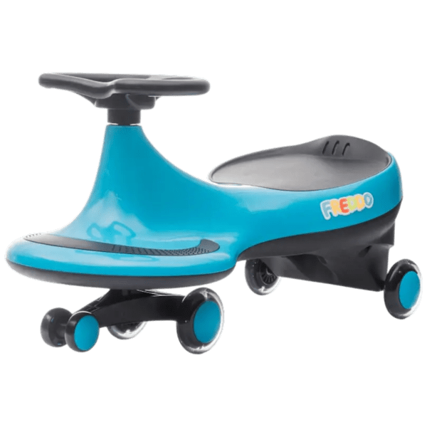 Hammacher Schlemmer: The Swing Car With Flashing Wheels