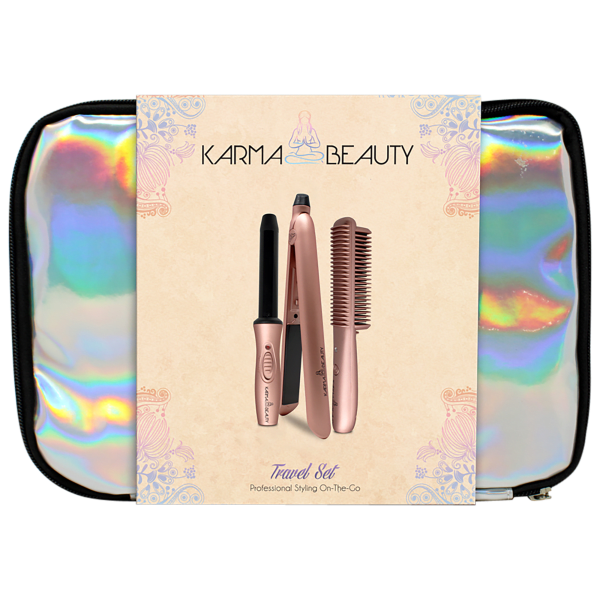 MorningSave Karma Beauty 3Piece Hair Tool Travel Set