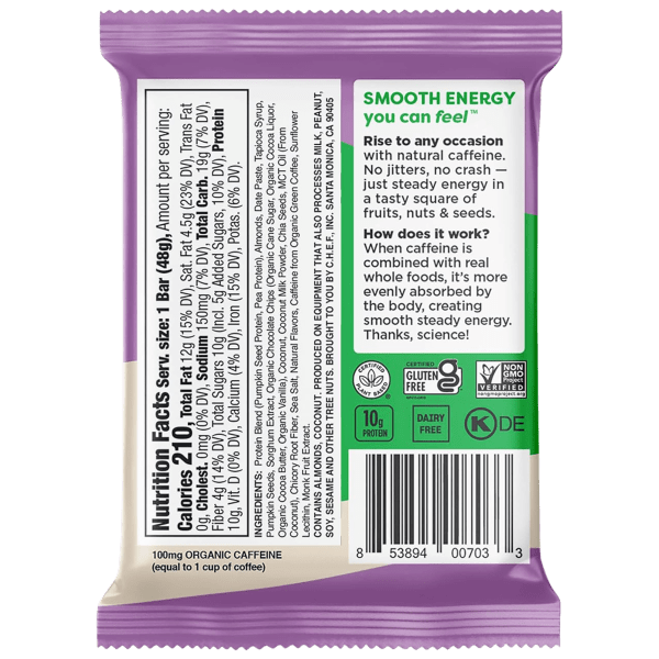 Meh Pack Quantum Energy Square Bars With Caffeine G Protein