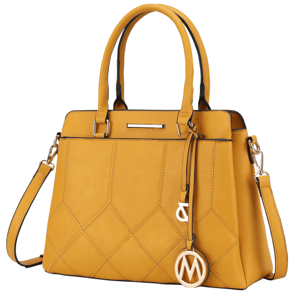 MKF Collection by Mia K. Burgundy Color-Block Brynlee Tote & Wallet, Best  Price and Reviews