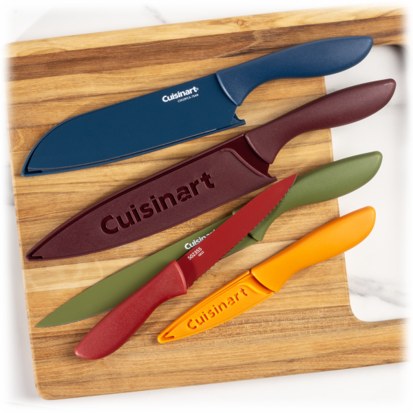 MorningSave: EatNeat 12-Piece Knife Sets with Cutting Board and Knife  Sharpener