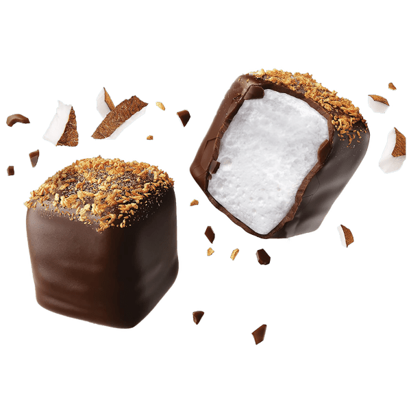 Meh 12Pack JetPuffed Dark Chocolate Covered Coconut Marshmallows
