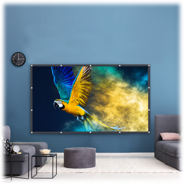 Meh Vankyo V600 Native 1080p LED Projector with 120" Screen
