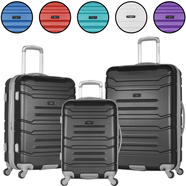 MorningSave Olympia USA Denmark 3Piece Luggage Set