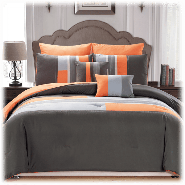 MorningSave Desiree 7 Piece Queen Comforter Set