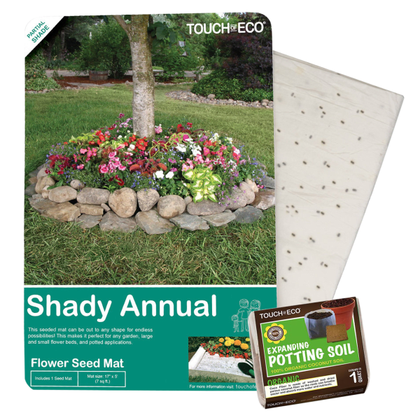 SideDeal Touch Of Eco Seed Mats with Soil Blocks