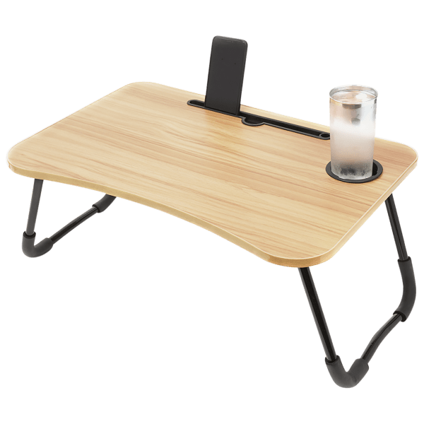 SideDeal Laptop Tray with Folding Legs and Drink Holder