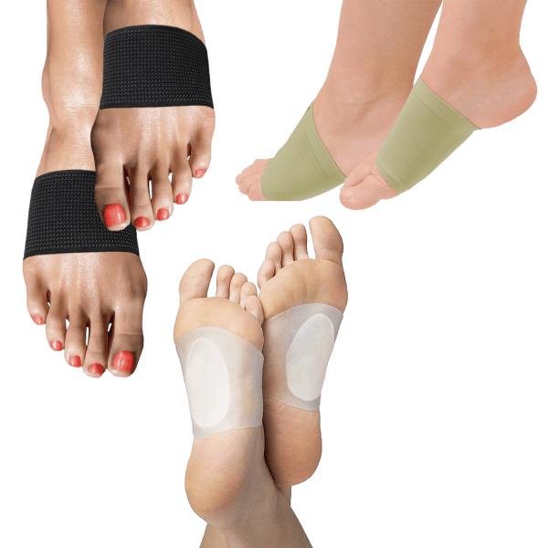 SideDeal: 6-Pack: Complete Plantar Fasciitis Pain Relief Foot And Arch  Support Kit