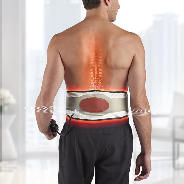 Hammacher Schlemmer: The Cordless Triple Therapy Back Massager