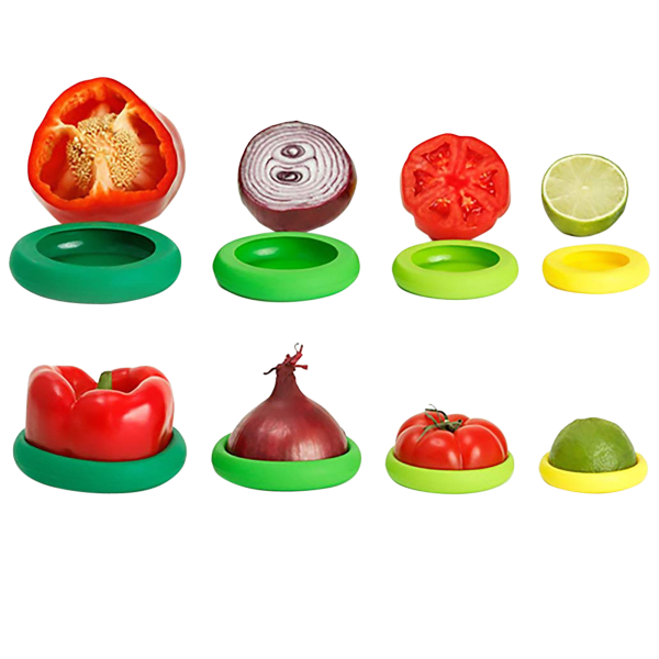 Today only: 10-pack Farberware Food Hugger silicone food savers for $12 -  Clark Deals