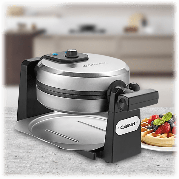 MorningSave Cuisinart Flip Waffle Maker with Wisk