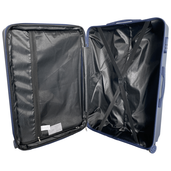 MorningSave IZOD Clara 3Piece Expandable ABS Luggage Set