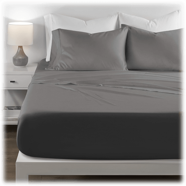 MorningSave Sleep Restoration 4Piece Luxury Queen Sheet Set with Aloe