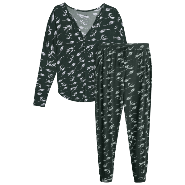 Morningsave Aqs Women S Ultra Soft Lounge Pajama Set