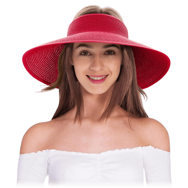 WIDE-BRIMMED SUMMER HAT