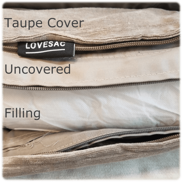 Meh Lovesac Ottoman with YouTable