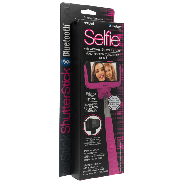 MorningSave Tzumi Compact Wireless Selfie Stick (Random Color)