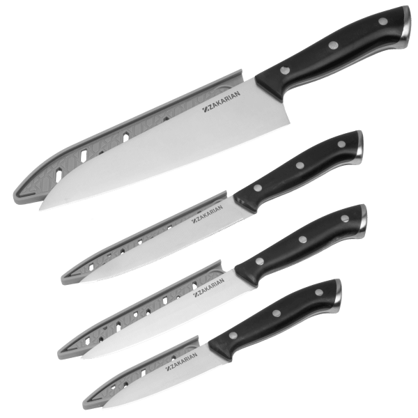 MorningSave: Zakarian by Dash 4-Piece Full Tang Cutlery Set