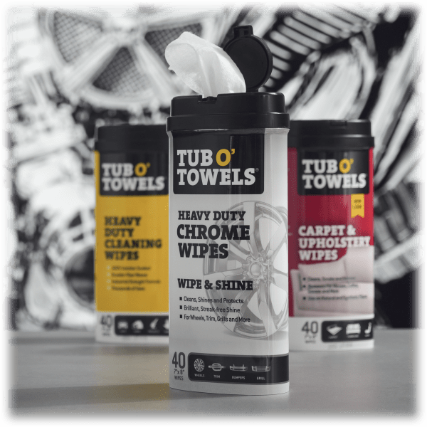 Tub O' Towels Heavy Duty Wipes