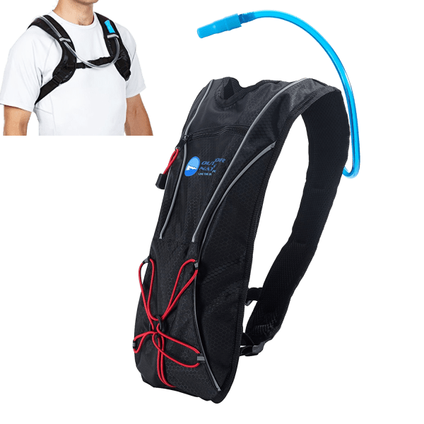 MorningSave Outdoor Nation Hydration Pack with 1.5 L Bladder