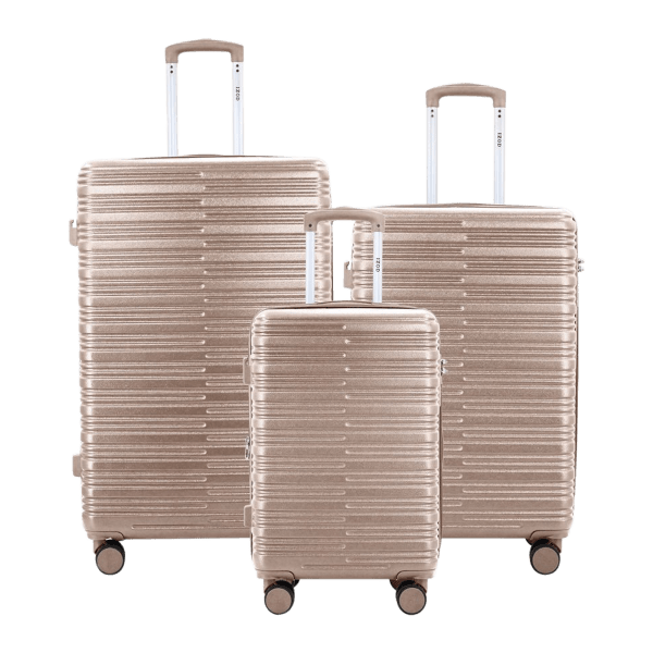 MorningSave: IZOD Romeo Expandable ABS Lightweight 3-Piece Luggage Set
