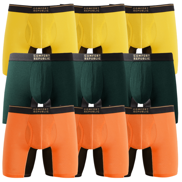 SideDeal: 9-Pack: Comfort Republic Bamboo Viscose Briefs