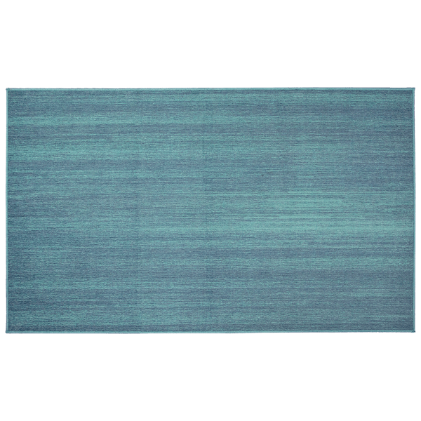 My Magic Carpet Machine Washable Runner Rug Ramage Blue 2.5x7 