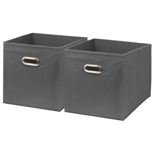 Farberware 2 Piece Collapsible Bins With Metal Handles