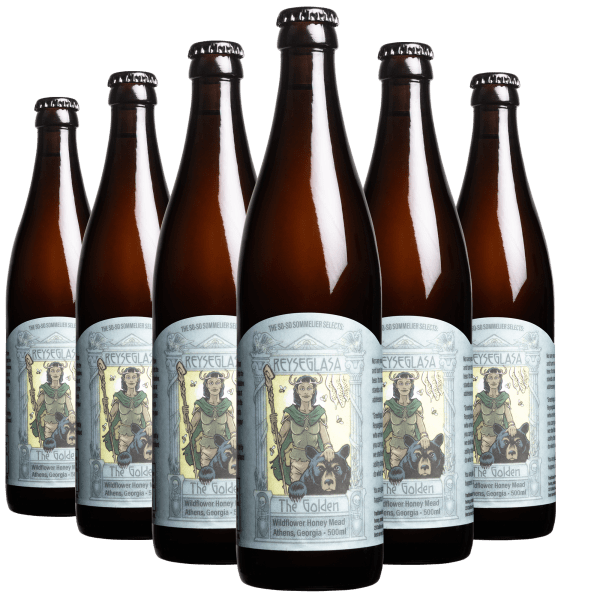 Meh Reyseglasa the Golden Mead Wine (Full or Half Case)