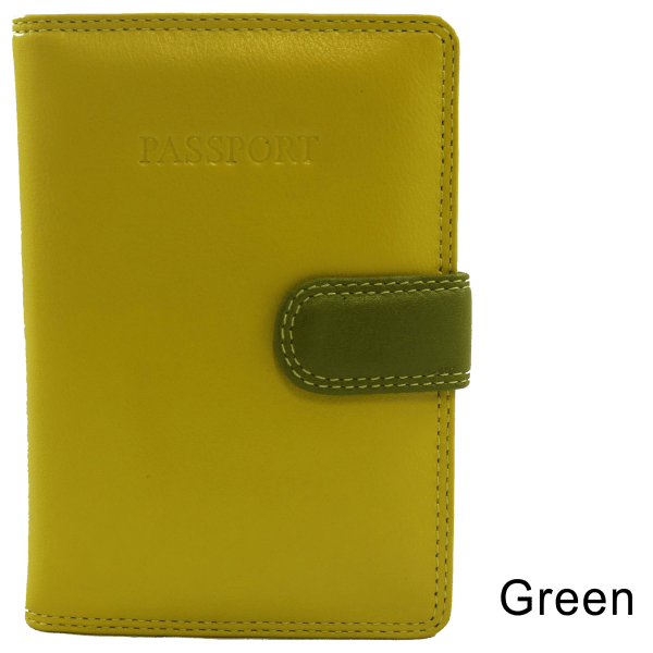 MorningSave Visconti RFID ID Theft Protection Leather Passport Wallet