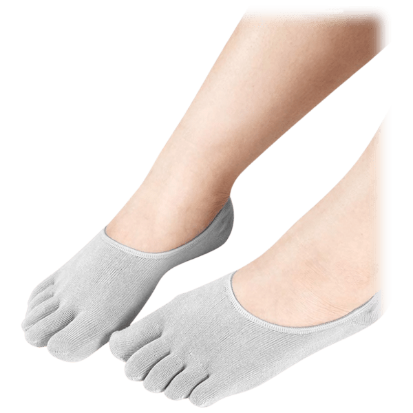  Therapeutic Invisible GEL TOE SOCKS : Beauty