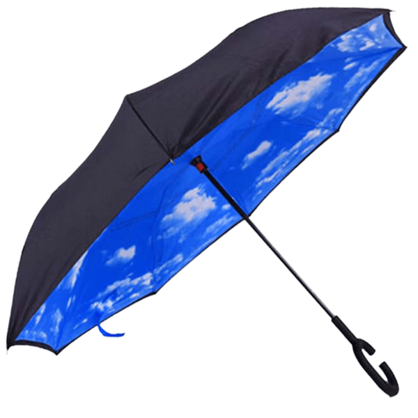 MorningSave Double Layer Inverted Rubberized Umbrellas