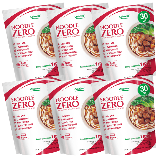 SideDeal: 12-Pack: Caloless NoodleZero Low Calorie Konjac Shirataki ...