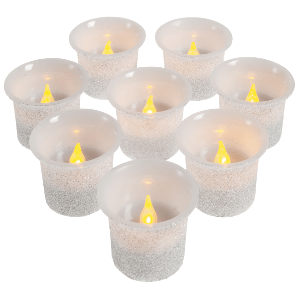 MorningSave 8Pack Darice LED Votive Candles