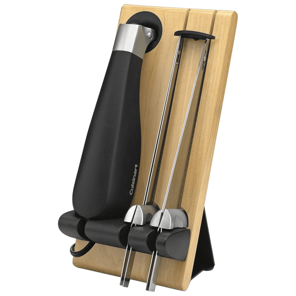 MorningSave Cuisinart® Electric Knife with Butcher Block Display