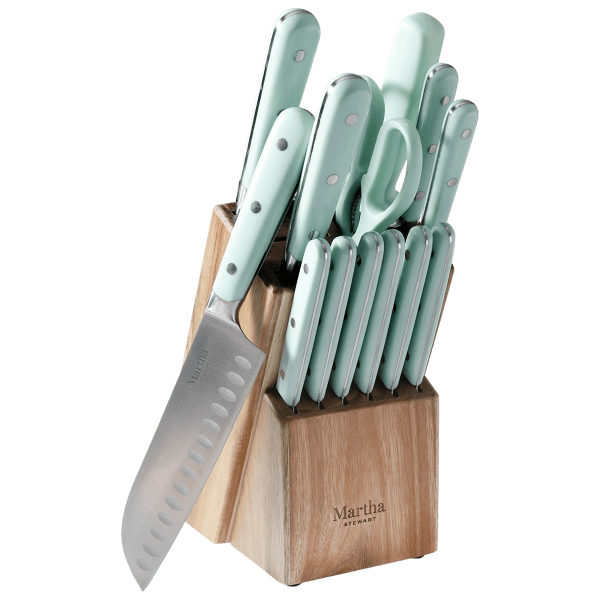 Martha Stewart Keswick 7-Piece Knife Block Set