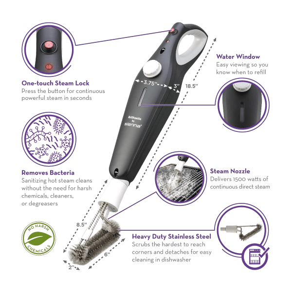 MorningSave Grilltastic Steam Grill Cleaner