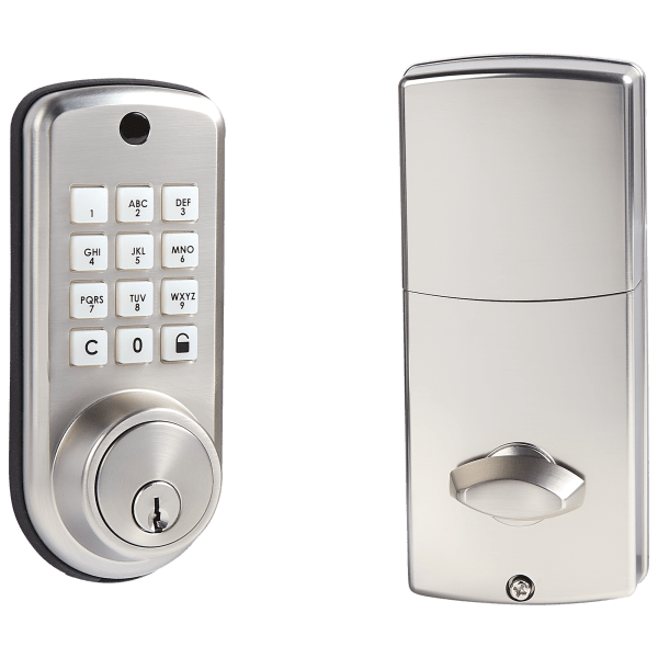 MorningSave Ultra Security Keyless Electronic Deadbolt with 2 Remote Controls
