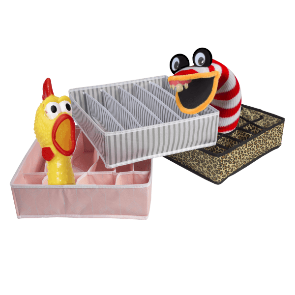 Meh 6Pack Heidi & Oak Drawer Organizers