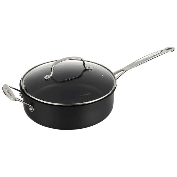 Morningsave Cuisinart Chefs Classic Hard Anodized Sauté Pan With Helper Handle 0997