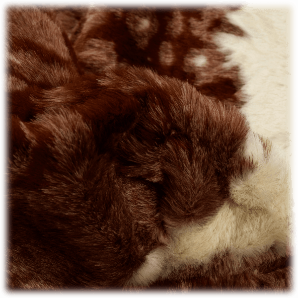 MorningSave LUXE Faux Cowhide Rug