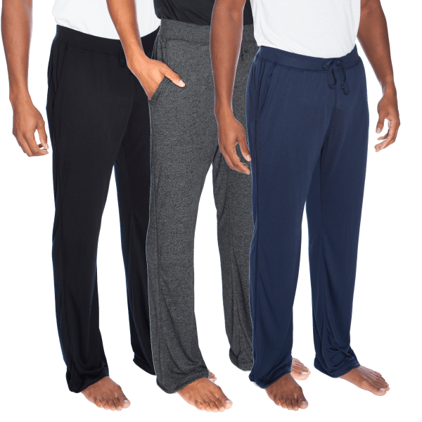 MorningSave 3Pack Unsimply Stitched Mens Lounge Pants