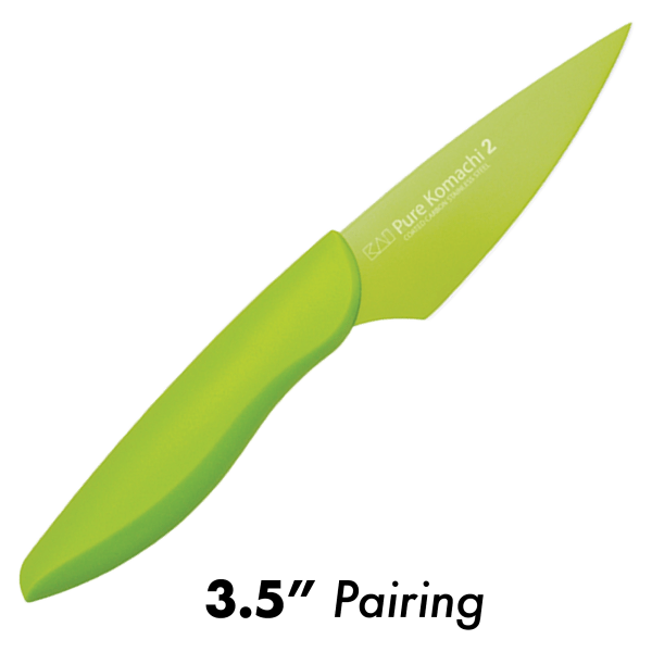 Kai PRO Pure Komachi 2 9-Piece Block Set, Kitchen Knife and Knife Block  Set, Includes 8” Chef's Knife, 3.5” Paring Knife, 6” Utility Knife, & More