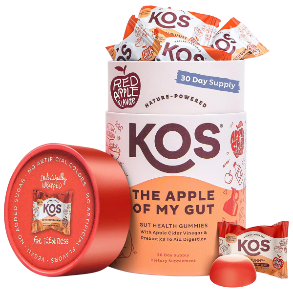 SideDeal: 6-Pack: KOS Energy, Immunity & Gut Health Gummies