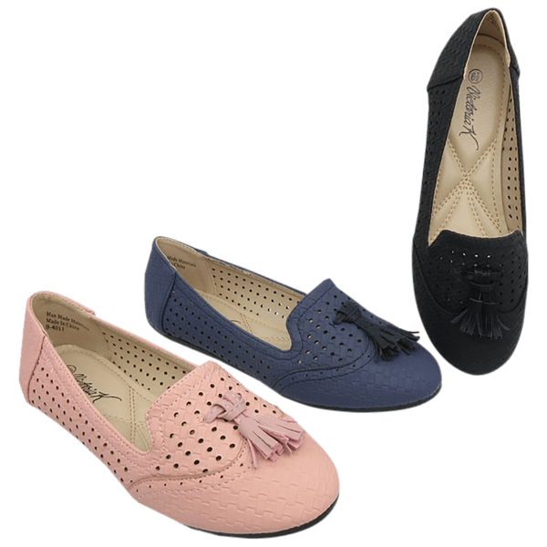 Morningsave Victoria K Women Fashion Ballet Flats With Tassels