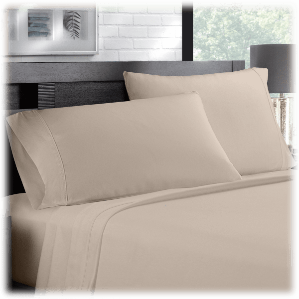 MorningSave 2Pack Twin or Full Size Brushed Microfiber Sheet Sets