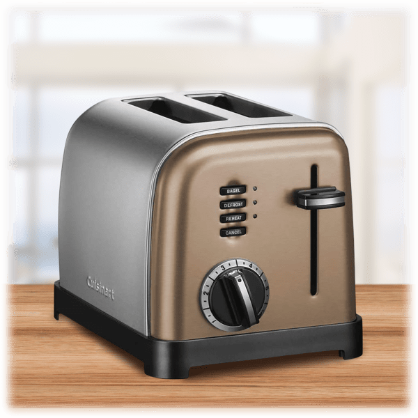 MorningSave Cuisinart 2Slice Stainless Steel Toaster