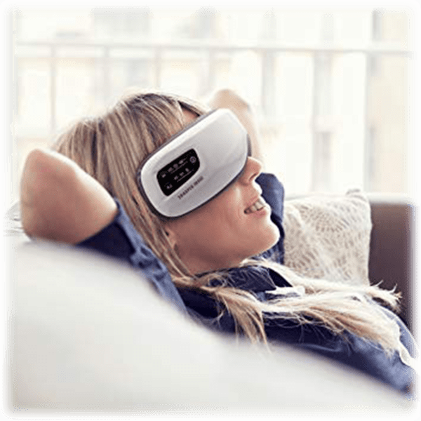 MorningSave Sharper Image Heated Eye Massager with Soothing Sounds