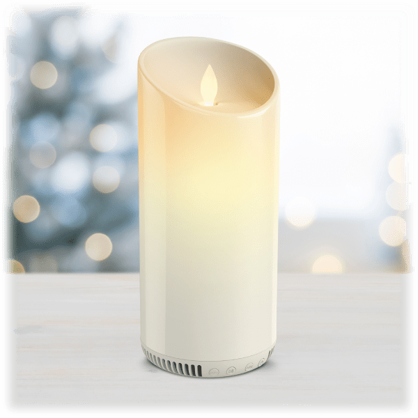 SideDeal: 2-Pack: Lifestyle Advanced True Wireless LED Candle Bluetooth Speaker