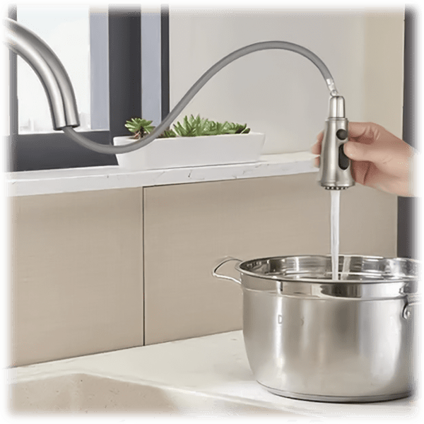 Dalmo Touch Free Pull Down Kitchen Faucet 3 cheapest Spray Modes